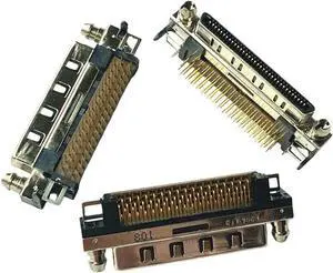 SCSI Connector VHDCI68 Female Head V68 Female Socket Bent Insertion VHDCI Connector V.68 Soldering Board SCSI Connector VHDCI68 Female Head V68 Female Socket Bent Insertion VHDCI Connector V.68 Soldering Board