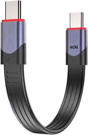 40 Gb/s Data Transfer, 240W PD5.0 Power, Compatible with 4/3, USB-C and USB4 Devices 40 Gb/s Data Transfer, 240W PD5.0 Power, Compatible with 4/3, USB-C and USB4 Devices