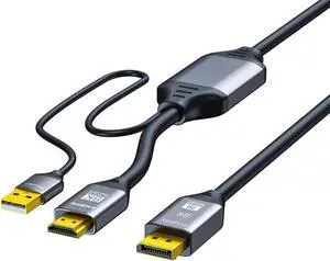 to Adapter Cable Converts to DP1.4 Converter Cord for Home Use to Adapter Cable Converts to DP1.4 Converter Cord for Home Use