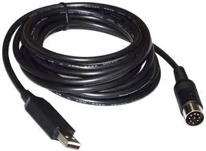 USB to DIN 8 PIN MALE CONNECTOR CONVERTER SERIAL DEBUG DOWNLOAD COMMUNICATION CABLE(5m) USB to DIN 8 PIN MALE CONNECTOR CONVERTER SERIAL DEBUG DOWNLOAD COMMUNICATION CABLE(5m)
