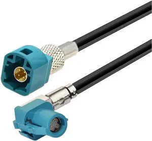 BEVOTOP HSD Cable USB Electric Wire Cable FAKRA Z HSD LVDS Male to Male 4 Pin 4-Cores Cable for Benz for BMW for Audi Tesla For VW - (Color: HSD Z M to Z F90, Pins: 10M) BEVOTOP HSD Cable USB Electric Wire Cable FAKRA Z HSD LVDS Male to Male 4 Pin 4-Cores Cable for Benz for BMW for Audi Tesla For VW - (Color: HSD Z M to Z F90, Pins: 10M)