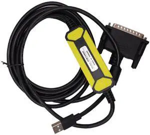 USB-FANUC CNC Programming Cable, USB to RS232 Data Transfer USBConvert DB25 Pin Download Cable for CNC Fanuc USB-FANUC CNC Programming Cable, USB to RS232 Data Transfer USBConvert DB25 Pin Download Cable for CNC Fanuc