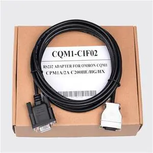 PLC Programming Cable CQM1-CIF02 Compatible Programming Cable for PLC CQM1 CPM2A CPM1A CQM1/CIF02 RS232 / Peripheral Port 2.5m TPM1 20Pin CQM1CIF02 PLC Programming Cable CQM1-CIF02 Compatible Programming Cable for PLC CQM1 CPM2A CPM1A CQM1/CIF02 RS232 / Peripheral Port 2.5m TPM1 20Pin CQM1CIF02