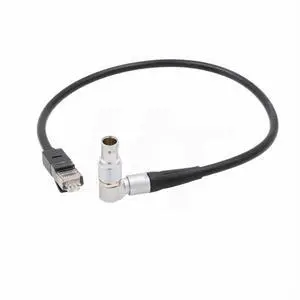 Teradek COLR Cat5e Ethernet RJ45 Cable to ARRI Alexa Mini Camera 10-Pin Connector (40 cm, rotate right angle 10pin) Teradek COLR Cat5e Ethernet RJ45 Cable to ARRI Alexa Mini Camera 10-Pin Connector (40 cm, rotate right angle 10pin)