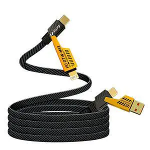 4-in-1 USB-C Cable, pd 65w Fast Charging Cable & Data Sync, Multi Charging Cable, Charging Cords USB A/Type C/Lightning Compatible with iPhone, Galaxy, Tablet, Samsung, 5ft 4-in-1 USB-C Cable, pd 65w Fast Charging Cable & Data Sync, Multi Charging Cable, Charging Cords USB A/Type C/Lightning Compatible with iPhone, Galaxy, Tablet, Samsung, 5ft