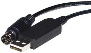 USB to 4-CHANNEL MINI DIN 4 PIN ADAPTER RS232 SERIAL COMMUNICATION CABLE(3 metres,USB-MINI DIN) USB to 4-CHANNEL MINI DIN 4 PIN ADAPTER RS232 SERIAL COMMUNICATION CABLE(3 metres,USB-MINI DIN)