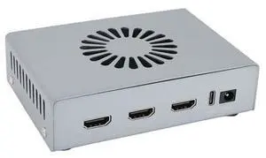DMA Fuser, HDMI Synthesizer, DMA Fuser Combiner Display Overlay, 2K 144Hz Adapter, HD 240Hz, 2 Input HDMI Output, for Financial Trading Rooms, Bank Data Centers DMA Fuser, HDMI Synthesizer, DMA Fuser Combiner Display Overlay, 2K 144Hz Adapter, HD 240Hz, 2 Input HDMI Output, for Financial Trading Rooms, Bank Data Centers