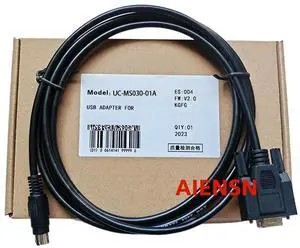 Compatible with Mitsubishi Communication Cable GT01-C30R4-8P GT11/GT15/GS Touch Panel and FX Series PLC Connection Cable Compatible with Mitsubishi Communication Cable GT01-C30R4-8P GT11/GT15/GS Touch Panel and FX Series PLC Connection Cable