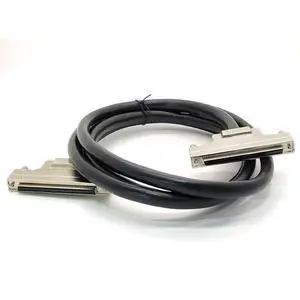 SCSI HPDB 100 Pin Female to Female Straight Screw Locks Cable 2Meter SCSI HPDB 100 Pin Female to Female Straight Screw Locks Cable 2Meter