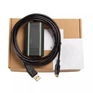 USB-WECON for LX Series PLC Programming Cable Communication Download Cable Programming Transmission Cable Support WIN7/XP/VISTA/WIN8/WIN10 Electromagnetic Isolated Model FT232RL Chip Black 3 Meter USB-WECON for LX Series PLC Programming Cable Communication Download Cable Programming Transmission Cable Support WIN7/XP/VISTA/WIN8/WIN10 Electromagnetic Isolated Model FT232RL Chip Black 3 Meter