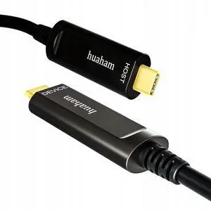 USB C to USB C Optical Cable 10Gbps 15m Interference Resistant One-Way Transmission USB C to USB C Optical Cable 10Gbps 15m Interference Resistant One-Way Transmission