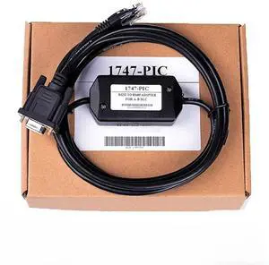 1747-PIC 1747-UIC Programming Cable for AB SLC Series 5/00 5/01 5/02 5/03 Data Cable RS232 to RS485(1747-PIC Serial) 1747-PIC 1747-UIC Programming Cable for AB SLC Series 5/00 5/01 5/02 5/03 Data Cable RS232 to RS485(1747-PIC Serial)