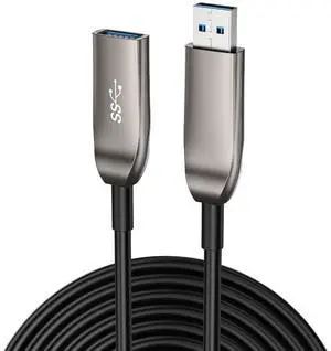 Fast USB3.0 Fiber Opt Data Cable Male to Female Extension Fast Speed 15/20/50m Fast USB3.0 Fiber Opt Data Cable Male to Female Extension Fast Speed 15/20/50m