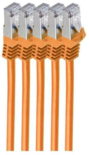 Patch Cable RJ45 with CAT 7 PIMF Orange 2 m Patch Cable RJ45 with CAT 7 PIMF Orange 2 m