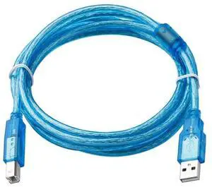 DOP-CAUSBAB Compatible A Series, B Series DOP Touch Screen Connected to Computer Programming Cable Blue (5m) DOP-CAUSBAB Compatible A Series, B Series DOP Touch Screen Connected to Computer Programming Cable Blue (5m)