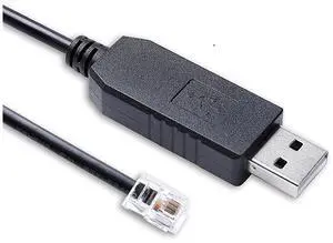 RS232 Serial Communication Cable PL2303 USB to RJ22 4P4C Fit for Connecting PC to Los-Andy Gemini System (Size : 1M, Color : Black) RS232 Serial Communication Cable PL2303 USB to RJ22 4P4C Fit for Connecting PC to Los-Andy Gemini System (Size : 1M, Color : Black)