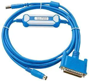 USB-SC09 Programming Cable for FX/A FX0 FX0S FX1S FX0N FX1N FX2N A Series Download Line RS232 Port USB-SC09 Programming Cable for FX/A FX0 FX0S FX1S FX0N FX1N FX2N A Series Download Line RS232 Port