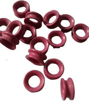 100PC Double-Sided Porcelain Eye Textile Ceramic Ring-Thread Guide and Double-Sided Threading Device 100PC Double-Sided Porcelain Eye Textile Ceramic Ring-Thread Guide and Double-Sided Threading Device