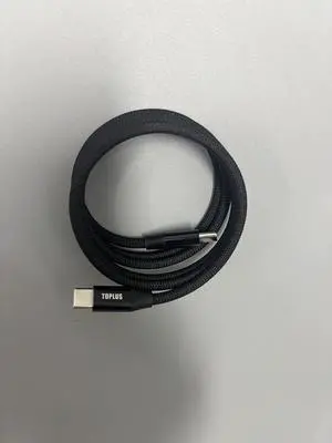 TOPLUS USB C to USB C Cable, Type-C Fast Charging Cable for iPhone 17 Series and More (Black) TOPLUS USB C to USB C Cable, Type-C Fast Charging Cable for iPhone 17 Series and More (Black)