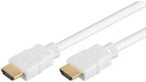 PremiumCord 4K High Speed HDMI + Ethernet Cable 15 m, Compatible with Video 4K 2160p, Full HD 1080p, Deep Colour, 3D, ARC, HDR, 3X Shielded, 10.2 Gbps, Gold-Plated Connectors, White PremiumCord 4K High Speed HDMI + Ethernet Cable 15 m, Compatible with Video 4K 2160p, Full HD 1080p, Deep Colour, 3D, ARC, HDR, 3X Shielded, 10.2 Gbps, Gold-Plated Connectors, White