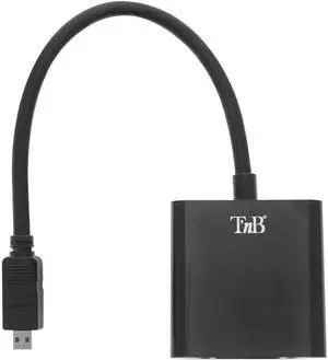 T 'nB MIHDMIVGA Micro HDMI to VGA Adapter-Black T 'nB MIHDMIVGA Micro HDMI to VGA Adapter-Black