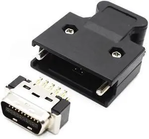 SM-14P/20P/26P/36P 50 Pin Encoder Servo Drive Plug Plugins 1394-6P/6E Connectors High Density Gold Plated Solder Joint(SM-20P,5pcs) SM-14P/20P/26P/36P 50 Pin Encoder Servo Drive Plug Plugins 1394-6P/6E Connectors High Density Gold Plated Solder Joint(SM-20P,5pcs)