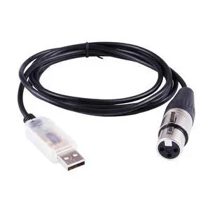 FENG GUO USB to DMX Interface Adapter Stage Lighting Disco Light Dj Freestyler Art-net Software Party Lights Cable .L-ED DMX 512 Cable(9.8ft) FENG GUO USB to DMX Interface Adapter Stage Lighting Disco Light Dj Freestyler Art-net Software Party Lights Cable .L-ED DMX 512 Cable(9.8ft)