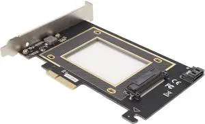 U.2 to PCIE Adapter, PCIE 3.0 X4 Compatible with PCI Express 3.0 X4/X8/X16, Speed Up Your Computer, Fast Data Transfer Compatible with All 2.5" NVME SSD U.2 to PCIE Adapter, PCIE 3.0 X4 Compatible with PCI Express 3.0 X4/X8/X16, Speed Up Your Computer, Fast Data Transfer Compatible with All 2.5" NVME SSD