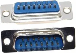 Metal MI NI Serial Port 9Pin Display to DB15Pin Male Female Converter HD15/DB9 VGA (D-SUB, RGB)(DB9 F-DB15 M) Metal MI NI Serial Port 9Pin Display to DB15Pin Male Female Converter HD15/DB9 VGA (D-SUB, RGB)(DB9 F-DB15 M)