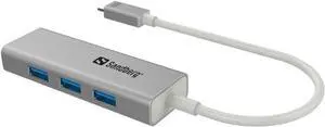 Sandberg 136-03 USB-C to 3 x USB 3.0 Converter Sandberg 136-03 USB-C to 3 x USB 3.0 Converter