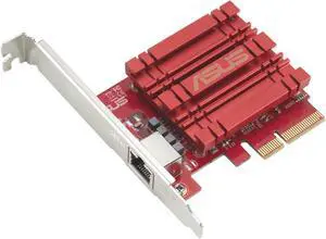 ASUS XG-C100C 10G Network Adapter PCI-E x4 Card with Single RJ-45 Port and Built-in QoS for use with Windows 10/8.1/8/7 and Linux Kernel 4.4/4.2/3.6/3.2, TAA Compliant (XG-C100C) ASUS XG-C100C 10G Network Adapter PCI-E x4 Card with Single RJ-45 Port and Built-in QoS for use with Windows 10/8.1/8/7 and Linux Kernel 4.4/4.2/3.6/3.2, TAA Compliant (XG-C100C)