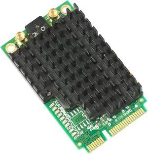 Mikrotik R11e-5HacD, 802.11ac High Power 500mW Mini PCI Express Card 2X MMCX Mikrotik R11e-5HacD, 802.11ac High Power 500mW Mini PCI Express Card 2X MMCX