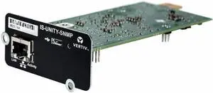 Vertiv Liebert IntelliSlot Unity - SNMP - Network Card | Remote Monitoring Adapter (IS-UNITY-SNMP) Vertiv Liebert IntelliSlot Unity - SNMP - Network Card | Remote Monitoring Adapter (IS-UNITY-SNMP)