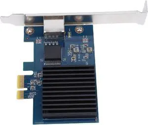 Generic 10G PCIe Network Card, RTL8127 Chipset 10 Gigabit Ethernet Adapter with PCI Express Gen 4 X1 Slot, for Server Desktop Generic 10G PCIe Network Card, RTL8127 Chipset 10 Gigabit Ethernet Adapter with PCI Express Gen 4 X1 Slot, for Server Desktop