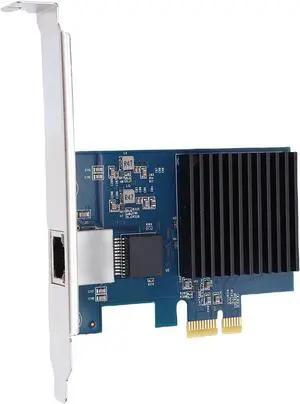 Cosiki 10G PCIe Network Card RTL8127 Chipset with RJ45 Port, PCI Express Gen 4 X1 to 10 Gigabit Ethernet Adapter, Multi Speed LAN Card 10G/5G/2.5G/1G for Servers Desktops Cosiki 10G PCIe Network Card RTL8127 Chipset with RJ45 Port, PCI Express Gen 4 X1 to 10 Gigabit Ethernet Adapter, Multi Speed LAN Card 10G/5G/2.5G/1G for Servers Desktops