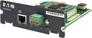 Eaton Gigabit Industrial Gateway X2 Card INDGW-X2 - UPS Management Adapter - X-Slot - 1 x Network (RJ-45) Port - USB Eaton Gigabit Industrial Gateway X2 Card INDGW-X2 - UPS Management Adapter - X-Slot - 1 x Network (RJ-45) Port - USB