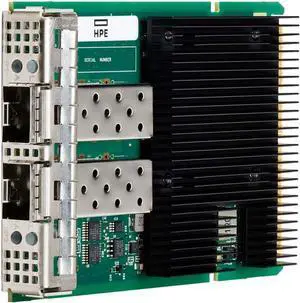 HPE Broadcom BCM57414 Ethernet 10/25Gb 2-Port SFP28 OCP3 Adapter for HPE - PCI Express 3.0 x8-2 Port(s) - Optical Fiber - 25GBase-X - SFP28 - Mezzanine HPE Broadcom BCM57414 Ethernet 10/25Gb 2-Port SFP28 OCP3 Adapter for HPE - PCI Express 3.0 x8-2 Port(s) - Optical Fiber - 25GBase-X - SFP28 - Mezzanine