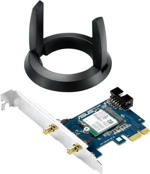 ASUS PCE-AC55BT B1 AC1200 Wireless Bluetooth 4.2 PCIe/Mpcie Adapter ASUS PCE-AC55BT B1 AC1200 Wireless Bluetooth 4.2 PCIe/Mpcie Adapter