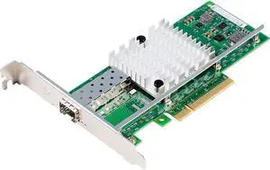 JMT PCIe2.0 x8 to 1Port SFP+ Network Card 10G Fiber Module Adapter X520-DA1 Support X8 X16 JMT PCIe2.0 x8 to 1Port SFP+ Network Card 10G Fiber Module Adapter X520-DA1 Support X8 X16
