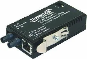 TRANSITION NETWORKS Hi Temp Mini 10/100BTX to 100B-FX 1310NM Mm Sc TRANSITION NETWORKS Hi Temp Mini 10/100BTX to 100B-FX 1310NM Mm Sc