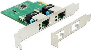 Delock PCIe Card 2Xgigabit LAN LAN Adapter 89999 Delock PCIe Card 2Xgigabit LAN LAN Adapter 89999