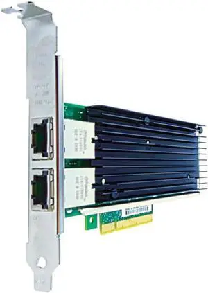 Axiom PCIe x8 10Gbs Dual Port Copper Network Adapter for HP Axiom PCIe x8 10Gbs Dual Port Copper Network Adapter for HP