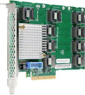 HPE DL38X Gen10 12Gb SAS Expander - 12Gb/s SAS, Serial ATA/600 - PCI Express 3.0 x8 - Plug-in Card - 9 Total SAS Port(s) - 9 SAS Port(s) Internal - 0 SAS Port(s) External HPE DL38X Gen10 12Gb SAS Expander - 12Gb/s SAS, Serial ATA/600 - PCI Express 3.0 x8 - Plug-in Card - 9 Total SAS Port(s) - 9 SAS Port(s) Internal - 0 SAS Port(s) External