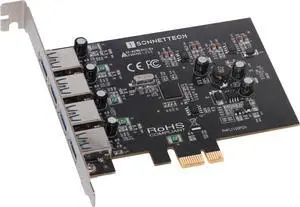 Allegro Type A USB 3.2 | 3.0 PCIe 4-Port PCIe Card (Mac and Windows Compatible) Allegro Type A USB 3.2 | 3.0 PCIe 4-Port PCIe Card (Mac and Windows Compatible)