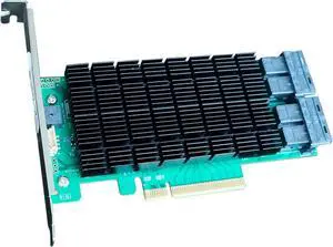 Highpoint Rocket 720L 16-Port 12Gb/s PCIe 3.0 x8 SAS/SATA HBA Controller Highpoint Rocket 720L 16-Port 12Gb/s PCIe 3.0 x8 SAS/SATA HBA Controller