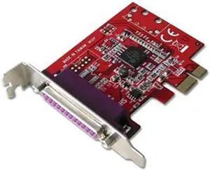 LINDY 1 Port Low Profile Parallel Card PCIe (51246) LINDY 1 Port Low Profile Parallel Card PCIe (51246)
