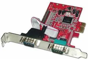 LINDY 2 Port RS-232 Serial and 1 Port Parallel Card PCI Express (51188) LINDY 2 Port RS-232 Serial and 1 Port Parallel Card PCI Express (51188)