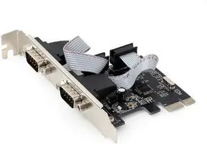 Gembird SPC-22 Internal Serial Interface Card and Adapter - Accessory (Pcie, Serial, Low Profile, Rs-232, Wch382, Black) Gembird SPC-22 Internal Serial Interface Card and Adapter - Accessory (Pcie, Serial, Low Profile, Rs-232, Wch382, Black)