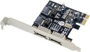 Conceptronic CSATA600EXI 2-Port SATA & 2-Port eSATA PCI Express Card Conceptronic CSATA600EXI 2-Port SATA & 2-Port eSATA PCI Express Card