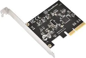 Silver Stone ECU07 SuperSpeed 20Gbps / USB 3.2 Gen 2x2 Internal Type-C Key-A PCIe Host Card SST-ECU07 Silver Stone ECU07 SuperSpeed 20Gbps / USB 3.2 Gen 2x2 Internal Type-C Key-A PCIe Host Card SST-ECU07